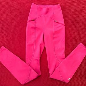 Swift Speed High Rise 28" Lululemon Leggings in magenta/pink